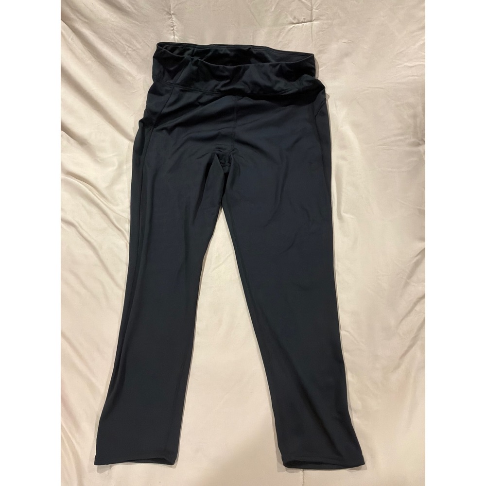 ClimateRight by Cuddl Duds Plush Warmth Black Leggings‎ Womens XL Thermal Tights